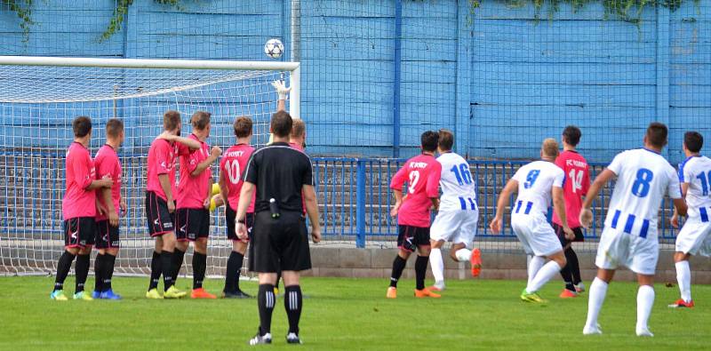 Předkolo fotbalového MOL Cupu: FK Náchod - Horky nad Jizerou 3:0.