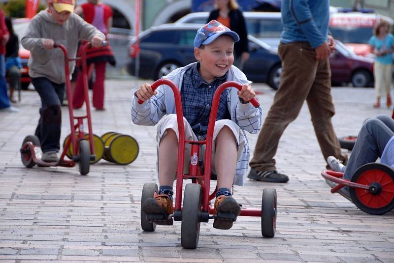 Kinderfest v Novém Městě nad Metují.