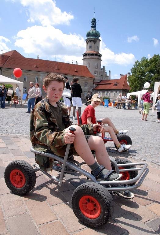 Kinderfest v Novém Městě nad Metují.