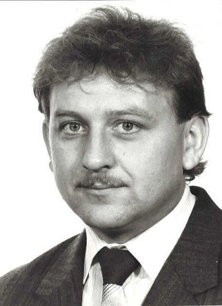 Milan Hruška jako federální poslanec  v r. 1992.