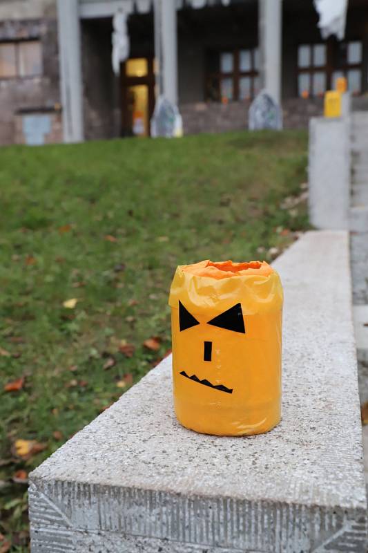 Děti plnily halloweenské úkoly