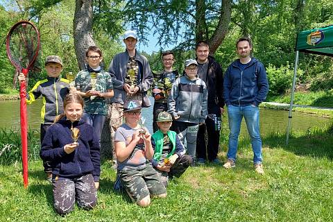 V sobotu 27. května se na rybníku Hradiště v Novém Městě nad Metují konaly za podpory místní rybářské organizace a DDM Stonožka tradiční dětské rybářské závody.