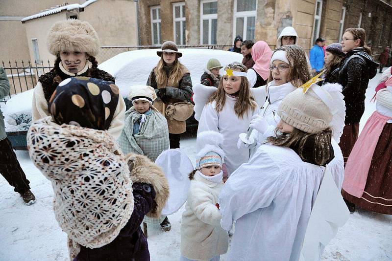 Tři králové v Broumově.