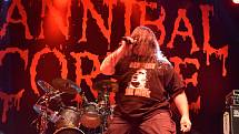 Jedna z hvězd večera - američtí Cannibal Corpse.