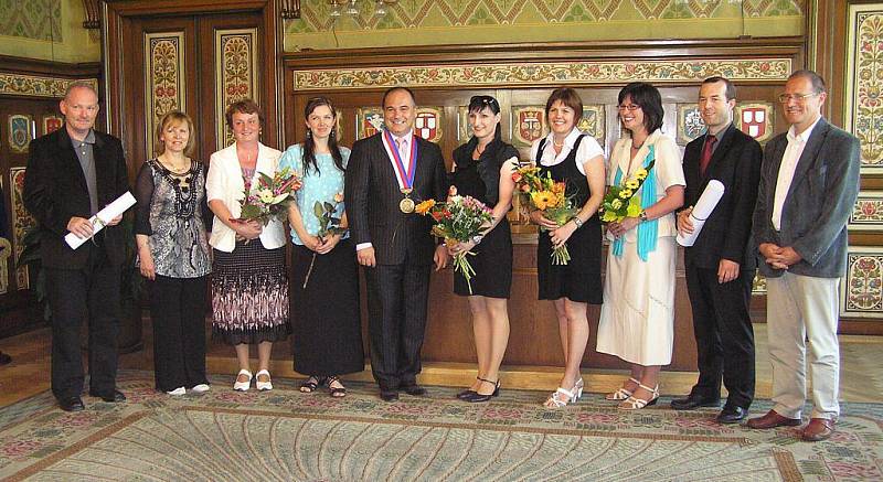 Slavnostní udělování titulu Náchodský pedagog 2011.