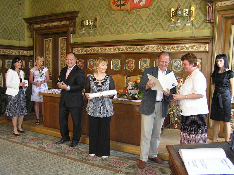 Slavnostní udělování titulu Náchodský pedagog 2011.