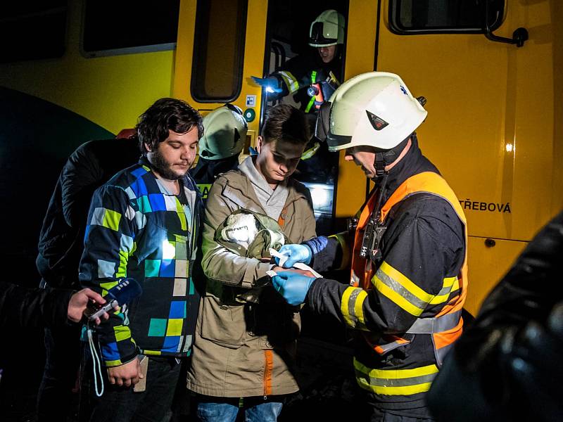 Drama v tunelu. Záchranáři cvičili spolupráci