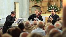 Trio Arundo v šonovském kostele sv. Markéty.