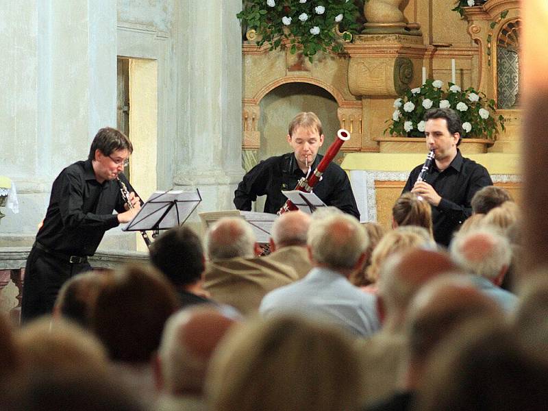 Trio Arundo v šonovském kostele sv. Markéty.