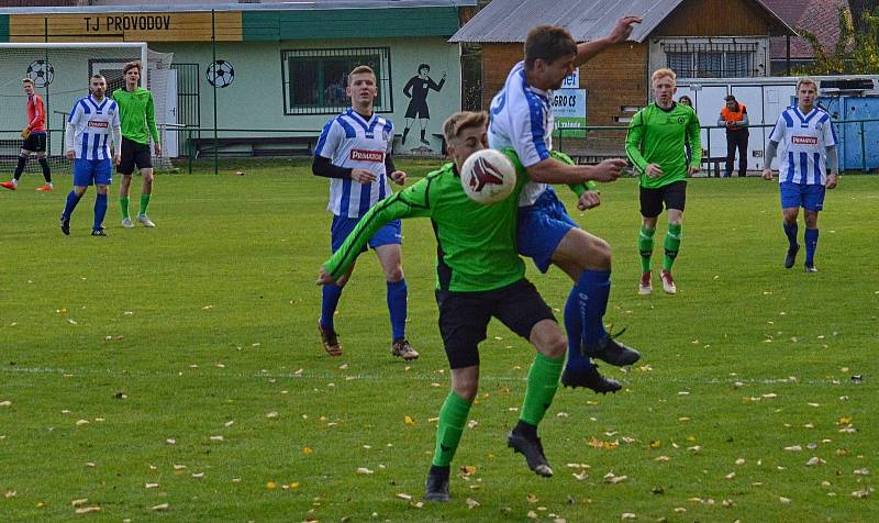 Krajská fotbalová I. A třída: FK Náchod B/Provodov - Lázně Bělohrad.