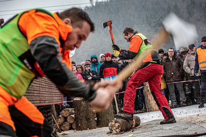 Soutěž Dřevorubec roku se v Adršpachu konala naposledy v roce 2020.
