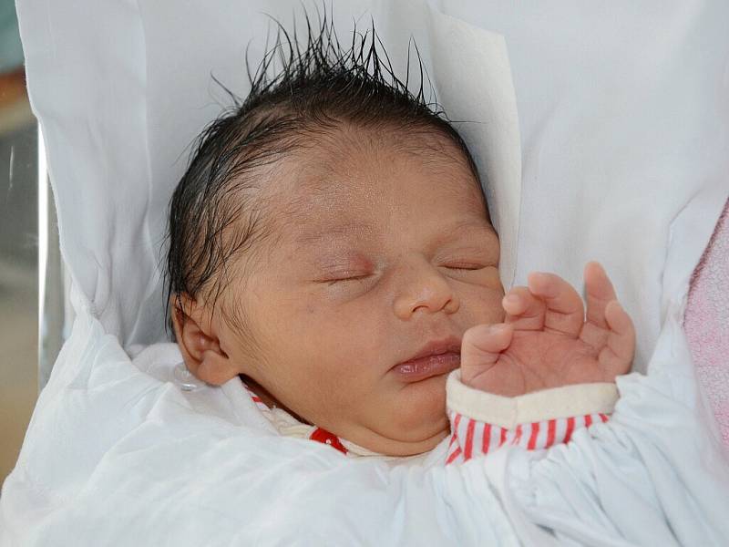 NATÁLIE GYOMBEROVÁ se narodila 4. dubna 2012 ve 13:40 hodin s váhou 2600 g a délkou 43 cm. S maminkou Monikou má domov v Náchodě.   