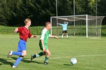 POSLEDNÍ herní test fotbalistům Babí (v tmavém) nevyšel.