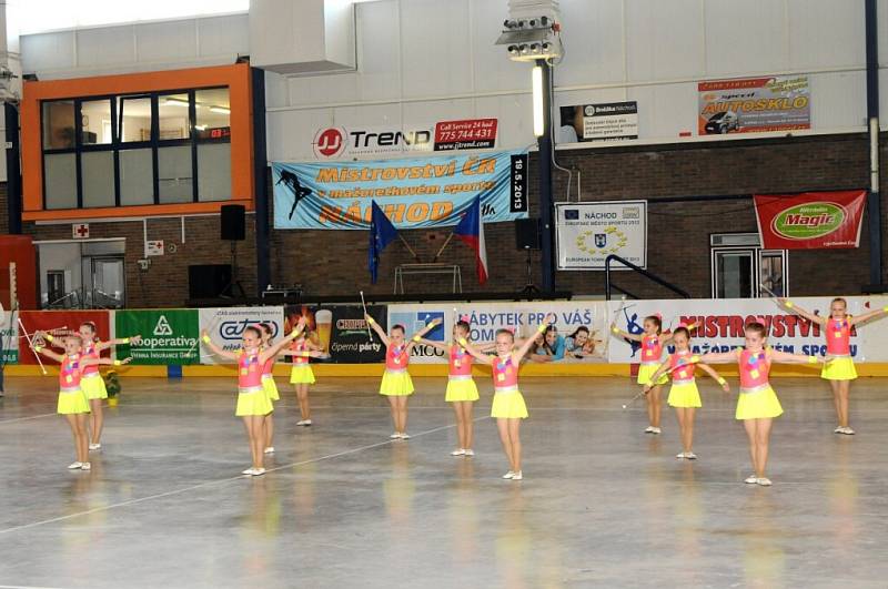 Semifinále Mistrovství České republiky v mažoretkovém sportu se uskutečnilo v Náchodě.