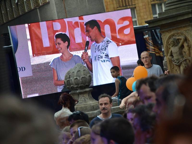 Sedmou zastávkou roadshow „Prima jede… za vámi" bylo v sobotu 13. června město Náchod.