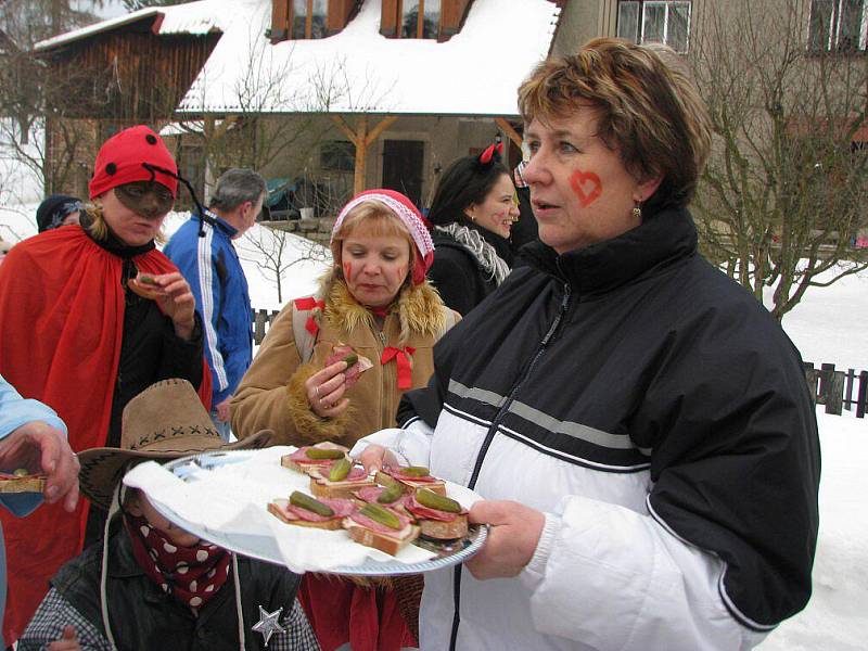 Masopust v Machovské Lhotě.