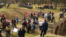 Ceremoniál Otevírání pevnosti Josefov se uskutečnil poslední březnovou sobotu.  