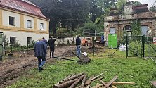 Město Náchod zahájilo stavbu úpravny vody, která bude umístěna v přístavbě lázeňské budovy čp. 92 IDA v areálu Velkých lázní v Bělovsi.