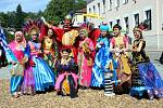 Folklorní festival v Červeném Kostelci.