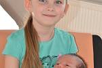 ANTONÍN KALFUS se narodil 10. března 2014 v 19:47 hodin s váhou 3655 g a délkou 51 cm. S rodiči Monikou a Petrem a se sestřičkou Aničkou (5,5 roku) bydlí v Jaroměři. 