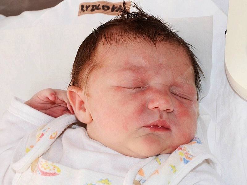 EVELÍNA RÝDLOVÁ se narodila 15. října 2012 ve 23:18 hodin s váhou 3530 gramů a délkou 49 centimetrů. S rodiči Barborou a Dušanem,  a bráškou Damiánkem (1,5 roku), bydlí ve Velkých Petrovicích.