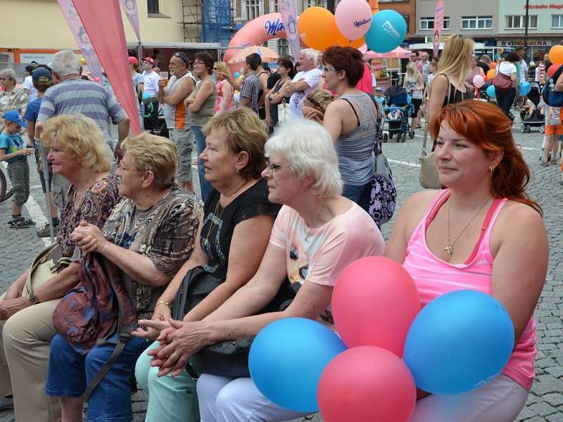 Sedmou zastávkou roadshow „Prima jede… za vámi" bylo v sobotu 13. června město Náchod.