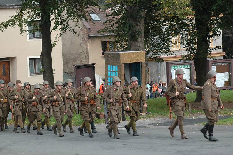 Starkstadt 1938 - rekonstrukce bitvy ve Stárkově.