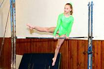 PRVNÍ místa si Barbora Ficencová vybojovala na všech nářadích gymnastiky i ve šplhu.