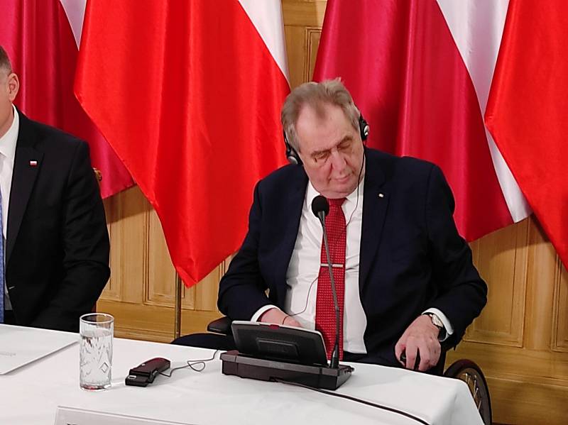 Miloš Zeman v Náchodě