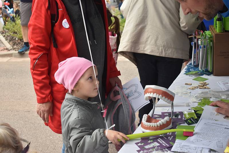 Bezmála dva tisíce lidí včera odpoledne zavítalo do areálu Oblastní nemocnice Náchod, který se na pár hodin proměnil v místo zábavy, zdravotní výchovy a prevence. Foto: Deník/Jiří Řezník