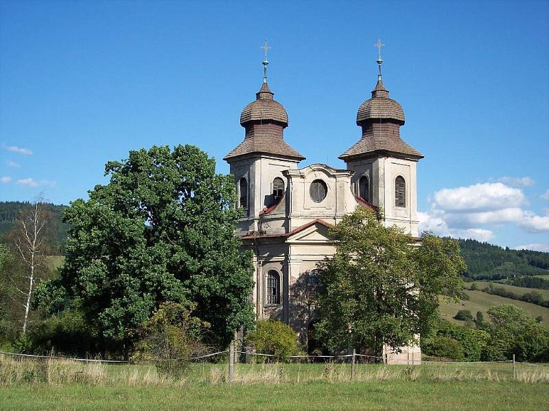 Šonovský kostel sv. Markéty.