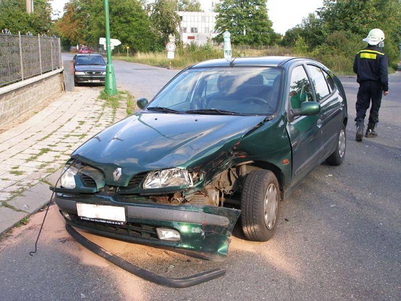 Dopravní nehoda v Josefově.