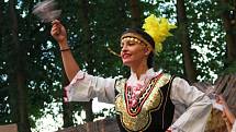 Folklorní festival v Červeném Kostelci.