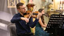 Bezděkovský kostel hostil rakouské Accio Piano Trio ve složení Clemens Böck (housle), Christina Scheicher (klavír) a Sebastian Bertoncelj (violoncello).