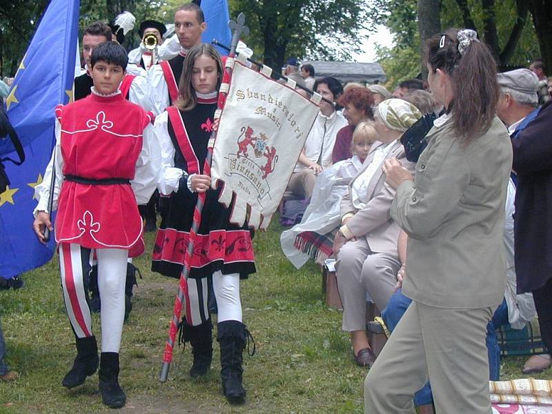 Folklorní soubory, které účinkovaly v minulém roce.