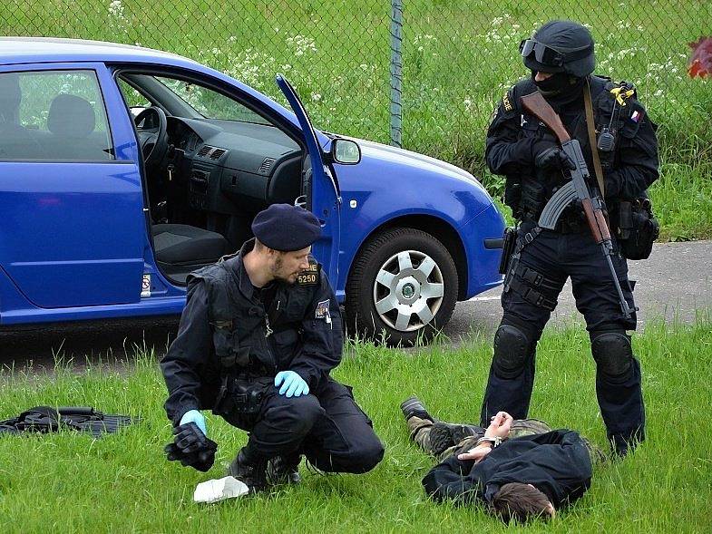 Den s policií v Náchodě.