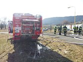 Požár klimatizační jednotky v objektu, který slouží pro skladové účely, v Křinicích na Broumovsku..