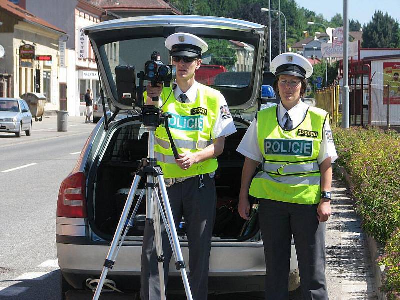 Z policejní akce.