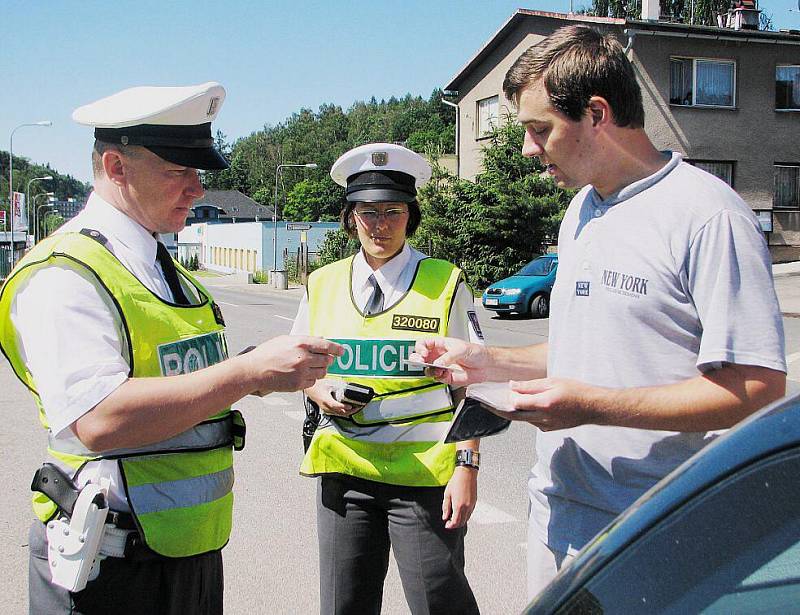 Z policejní akce.