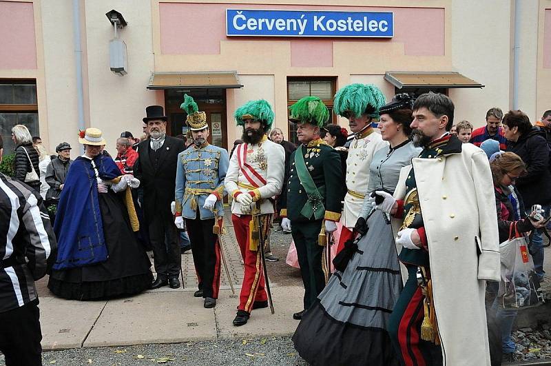 Císař František Josef I. navštívil Červený Kostelec.