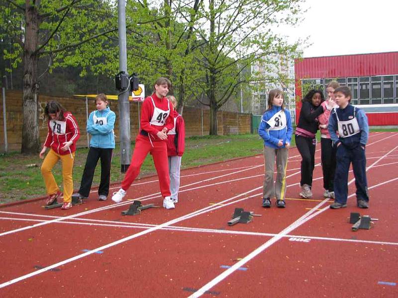 Přijímací zkoušky do sportovní třídy  plhovské základní školy v Náchodě.