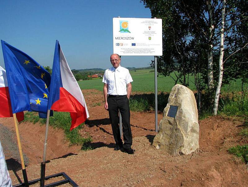 Otevření nové cyklostezky ve Vižňově.