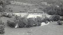 Novoměstké koupaliště v době jeho největší slávy navštívilo denně na 800 lidí. Foto: Archiv Jiřího Podolského