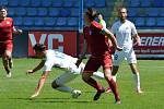 Tři branky nabídl sobotní souboj Davida s Goliášem, fotbalisté Slovanu Liberec B v něm potvrdili roli favorita.