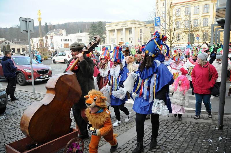 Masopustní rej v Hronově