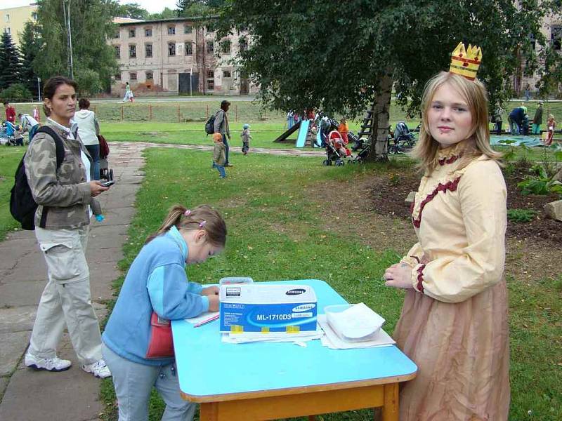 PRVNÍ ZÁŘIJOVÁ SOBOTA byla ve znamení pohádek. 