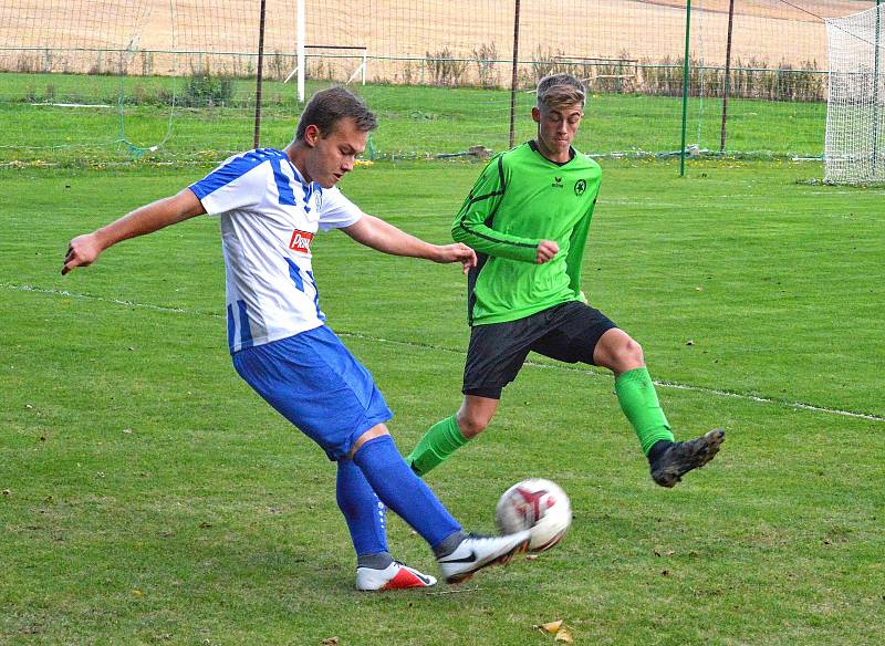 Krajská fotbalová I. A třída: FK Náchod B/Provodov - Lázně Bělohrad.