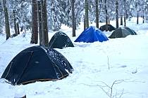 Zimní táboření na Policku má 60letou historii. Tak ideální sněhové podmínky jako letos jim příroda ale nenadělila už deset let.