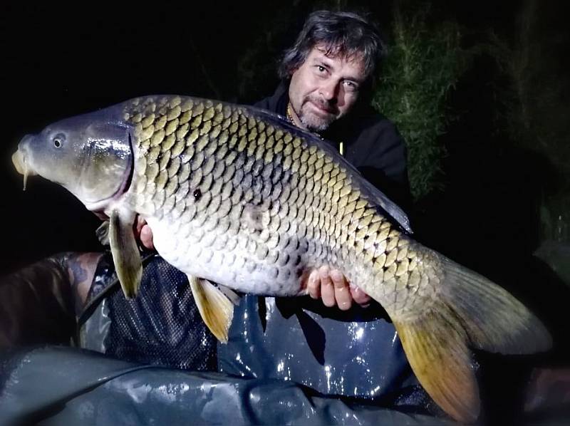 Martin Lazok rybaří na Rozkoši už dvacet let.