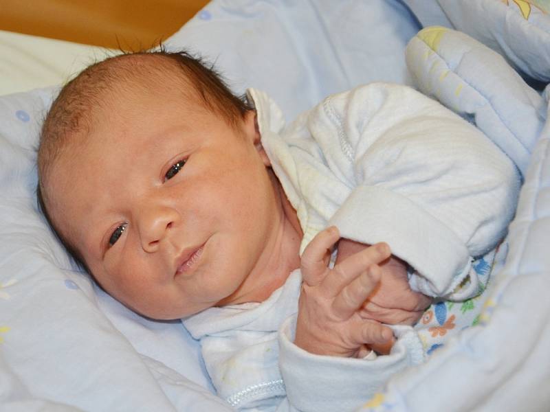 TOBIÁŠ MARTÍNEK z Teplic nad Metují se narodil 30. března 2016 v 19.11 hodin rodičům Kateřině Macháčkové a Jiřímu Martínkovi. Chlapeček vážil 3500 g a měřil 50 cm. 
